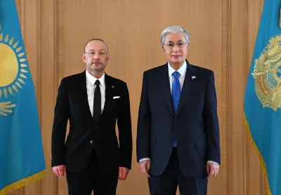 Токаев принял основателя РМК Алтушкина