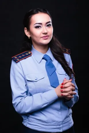 Самую красивую девушку-полицейского выбрали в Казахстане