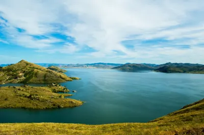 Уровень воды снизился в Бухтарминском водохранилище