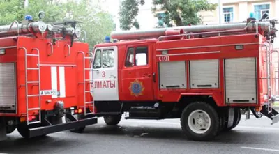 В Алматы снова горел рынок