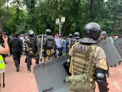 500 человек доставлены в полицию после несанкционированных акций – МВД РК