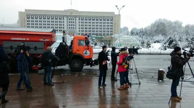 Расчистка улиц Алматы: пилотный проект обошелся в 35 млн тенге