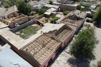 Ремонт домов в Арыси планируют завершить до 1 августа