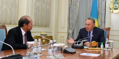 Президент Казахстана принял главу АОО «Назарбаев Университет» Шигео Катсу