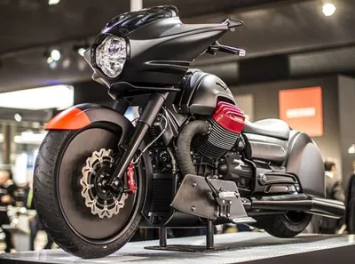 Концепт MGX-21 от Moto Guzzi на EICMA-2014 в Милане