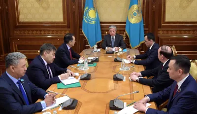 Касым-Жомарт Токаев встретился с лидерами политических партий