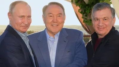 Назарбаев встретился с Путиным и Мирзиёевым