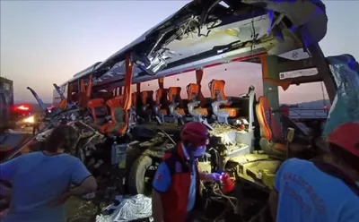 Девять человек погибли при аварии автобуса в Турции