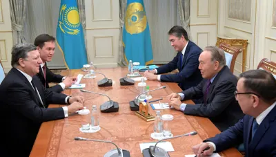 Жозе Мануэль Баррозу: Рад видеть, что Казахстан сохранил свою стабильность