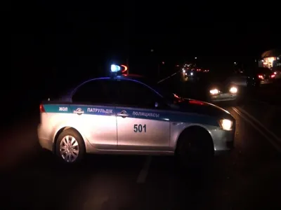 Скрывшуюся с места ДТП водительницу задержала полиция Алматинской области