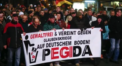 В Дрездене протестовали против «исламизации Запада»