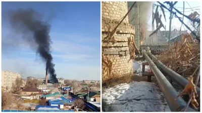 Пожар в центральной котельной Аягоза: жители снова остались без тепла