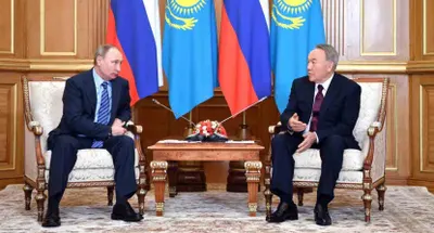 Нурсултан Назарбаев и Владимир Путин обсудили взаимоотношения между странами