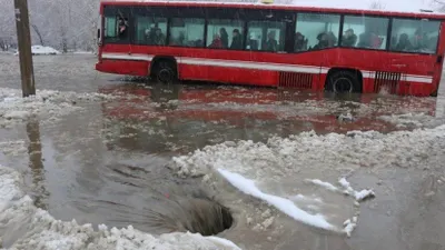 В районе Аягоза закрыты все дороги