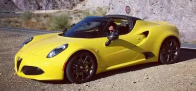 Рассекречена серийная версия Alfa Romeo 4C Spider