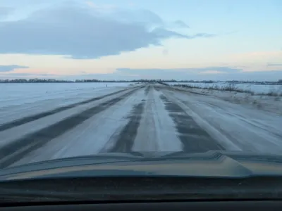 Движение автотранспорта ограничено в Алматинской области