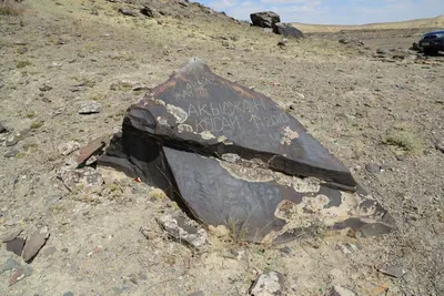 Археологи бьют тревогу: вандалы портят петроглифы в Мангистау