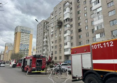 Пожар произошел в многоэтажном доме в Астане