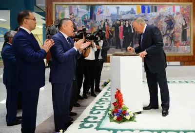 Назарбаев открыл Национальный музей Казахстана в АстанеЭксклюзив