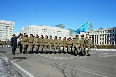 Центральный аппарат Минобороны РК готовится к параду
