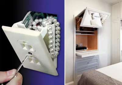 Десять надежных тайников в интерьере