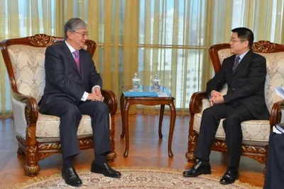 Токаев принял в Астане посла Китая