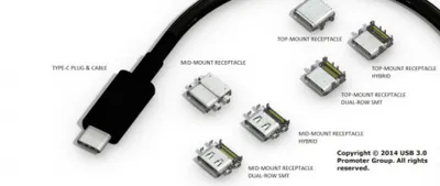 Двухсторонний USB-коннектор готов для производства