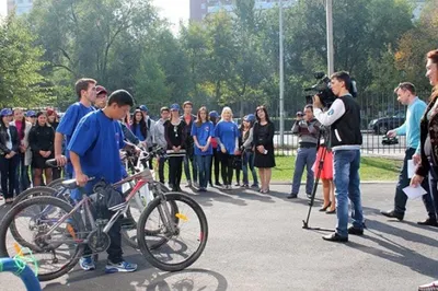 В Алматы появилась сотая по счету велопарковкаЭксклюзив