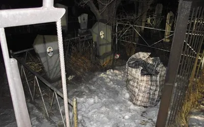 Сумку с трупом нашел на кладбище житель Сарани