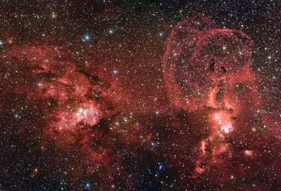 Получены новые снимки областей активного звездообразования