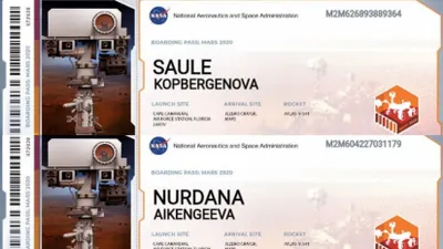 Имена жителей Павлодара попали на Марс