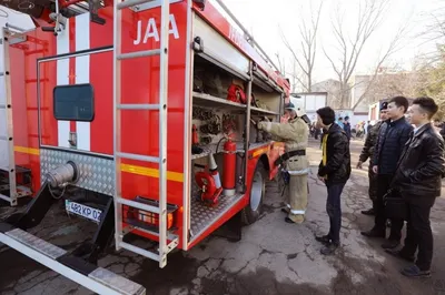 День открытых дверей прошел в ДЧС Алматы