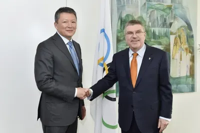 Тимур Кулибаев и Томас Бах обсудили проблемы допинга