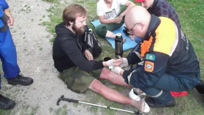 Спасатели нашли заблудившихся норвежцев