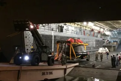 Космический корабль Orion доставлен в порт Сан-Диего