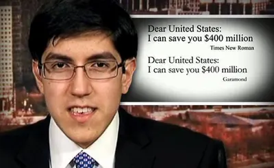 Американский школьник открыл способ сэкономить $400 млн