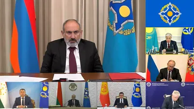 Токаев принял участие во внеочередной сессии Совета коллективной безопасности ОДКБ