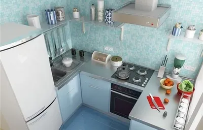 Восемь идей: как оформить небольшую кухню?