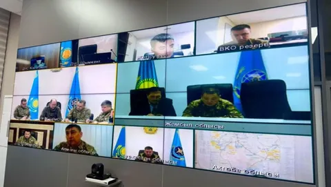 Из-за риска землетрясения в МЧС РК силы гражданской защиты перевели в режим готовности