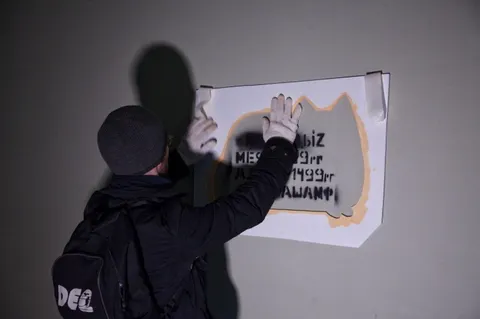 Более 400 граффити с рекламой наркотиков обнаружили за неделю в Астане