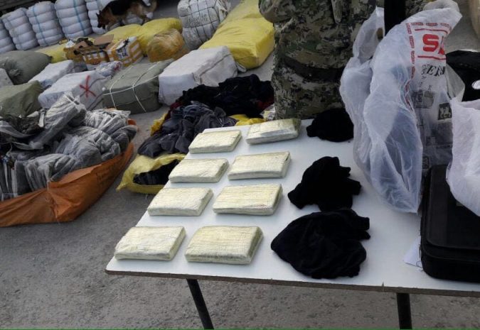 Мужчина пытался провезти около 8 килограммов гашиша через Кордай