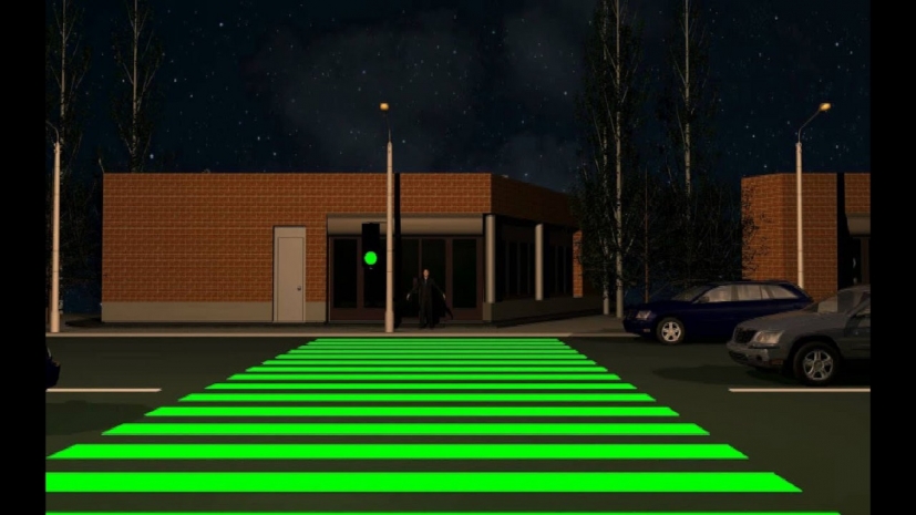 Световой пешеходный переход на свои деньги установил житель Атырау