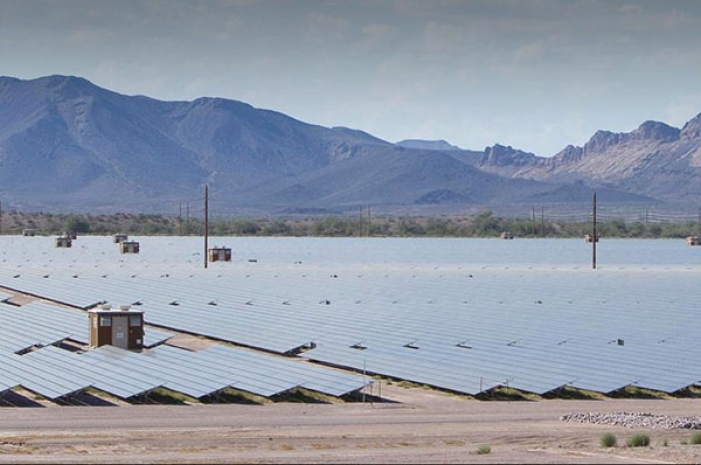 Самая большая фотоэлектрическая станция заработала в Аризоне
