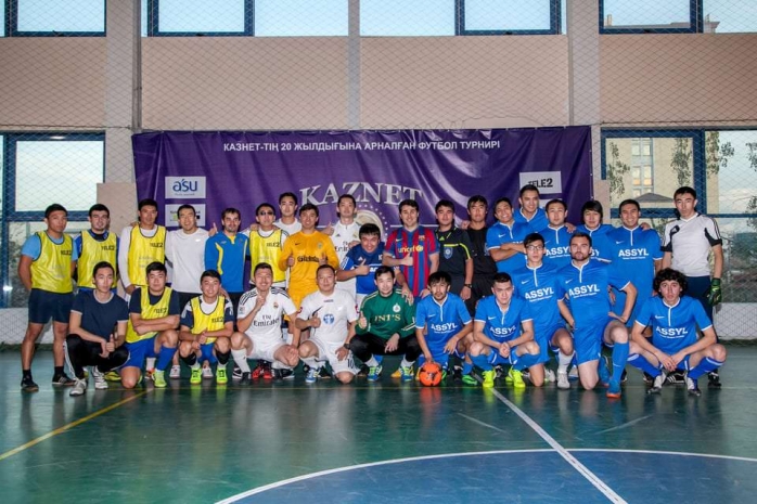 Сборная Facebook заняла первое место в турнире «Kaznet Sport»