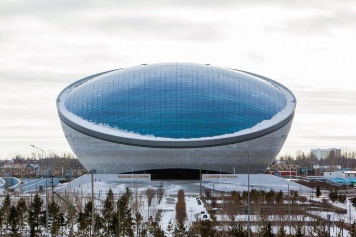 Назарбаев и Каримов посетили библиотеку Первого Президента в РК