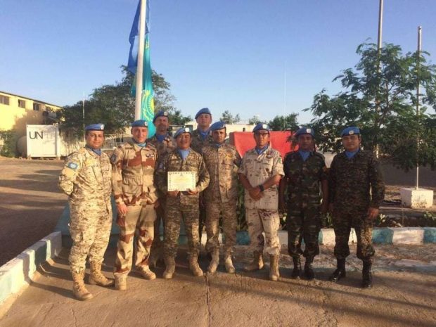 Казахстанский офицер вернулся из Западной Сахары