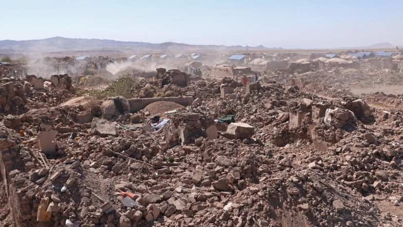 Очередное сильное землетрясение зафиксировано в Афганистане