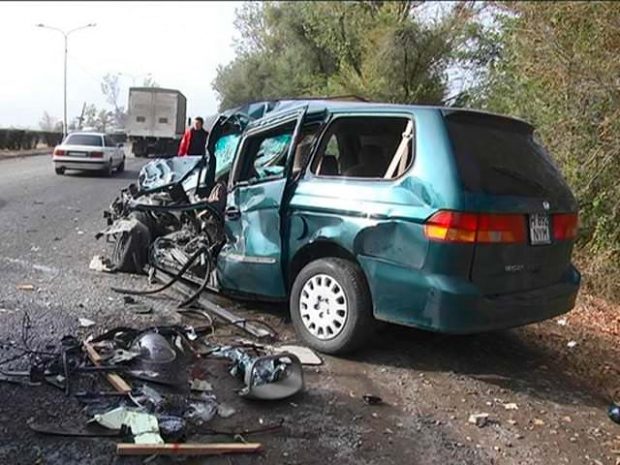 Массовая авария произошла под Алматы. Фото