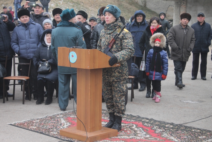 Гвардейцы приняли присягу