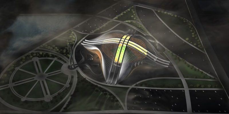 Суперстадион в Караганде будет похож на юрту